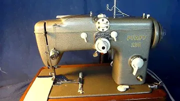 Pfaff 230 sewing machine speed test