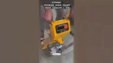 Weighing Scale pallet truck 2 ton capacity