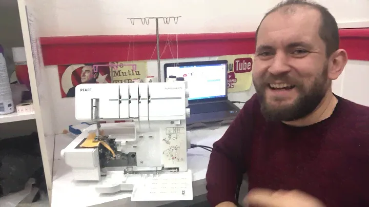 Pfaff Hobbylock 2.5 4 iplik overlok makinesi