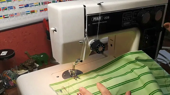 Nähmaschine Pfaff 209 Test, Sewing machine Pfaff 209 review, швейная машина Pfaff 209 тест