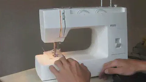 Nähmaschine Sewing machine Швейная машина Pfaff Hobby 380 test