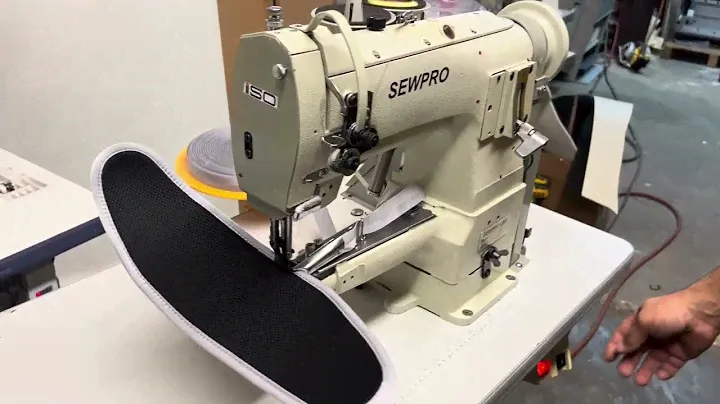 SEWPRO 335VB CYLINDER BED SYNCHRONIZED BINDING SEWING MACHINE.