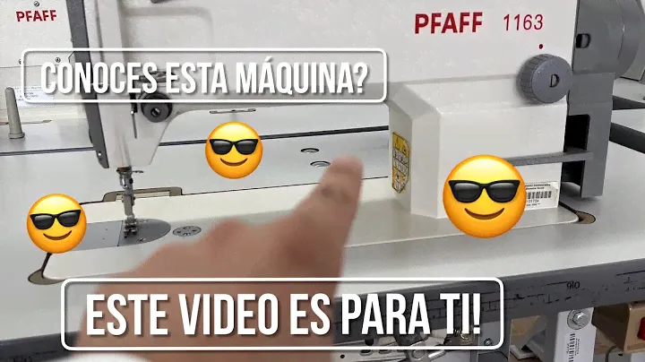 Conoces esta máquina? I Especificaciones de una máquina plana PFAFF 1163 I PS 2.0