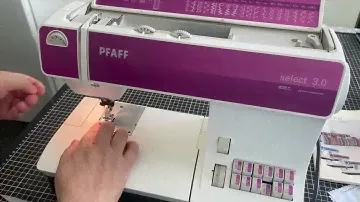 Einfädeln und aufspulen Pfaff select 3.0 #pfaff #nähmaschine #sewingmachine