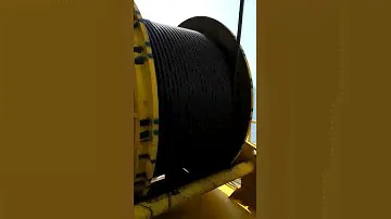 The wire rope is wound neatly and orderly on the LEBUS grooved drum