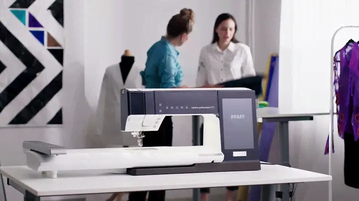 Experience the Art of Sewing and Embroidery with the new creative performance™ 950