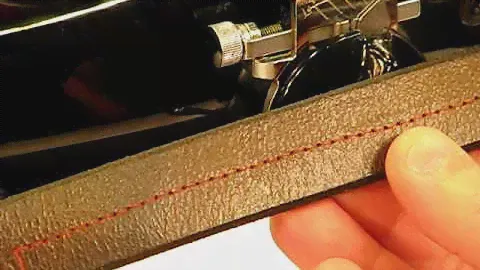 PFAFF 130-6 - Two SUPER thick layers of Cowhide Leather!!!