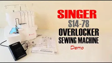 SOLD - Singer S14 78 Overlock Sewing Machine