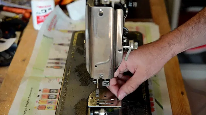 How to take off a needle bar from a Pfaff 130