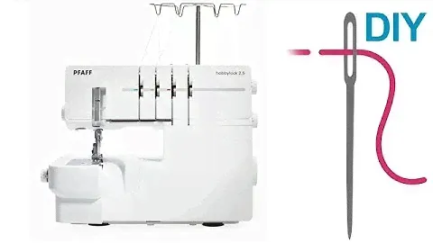 Overlock Hobbylock 2.5 von Pfaff einfädeln