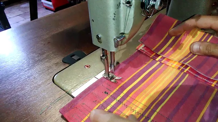 Pfaff 138 zigzag - Sewing test - Test de couture 1/4 (Max & Shed)