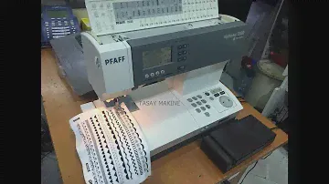 Pfaff Tiptronic 2030 Piko Makinesi Kullanımı