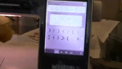 Pfaff Creative Vision Stitch Editor and Sequencer