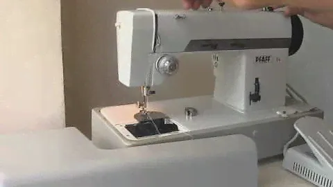 Sewing machine Швейная машина Pfaff 84 test шифон, джинс, кожа