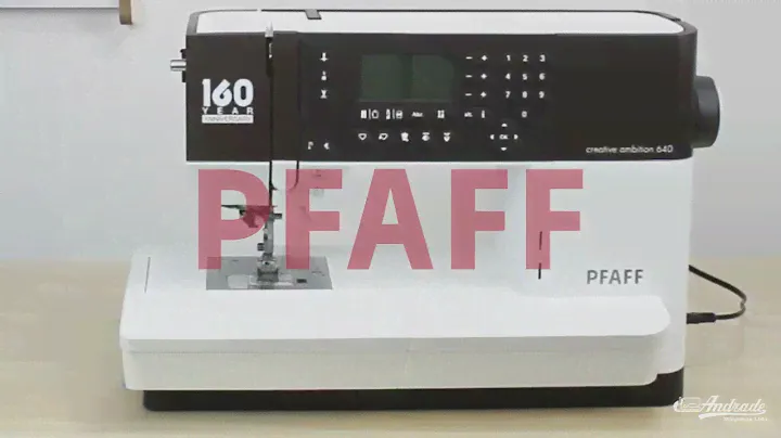 Máquina de Costura e Bordado Pfaff Ambition 640