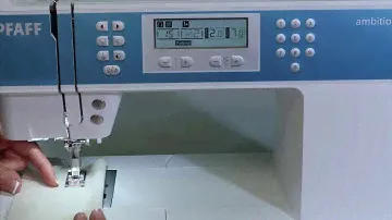 Pfaff Ambition Essential 34 Mending Stitch