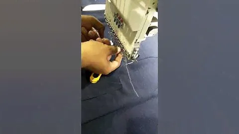 Embroidery machine thread catcher setting | Needle thread catcher at embroidery machine.