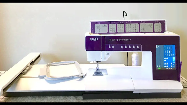 Вышивальная машина Pfaff Сreative Performance Embroidery machine