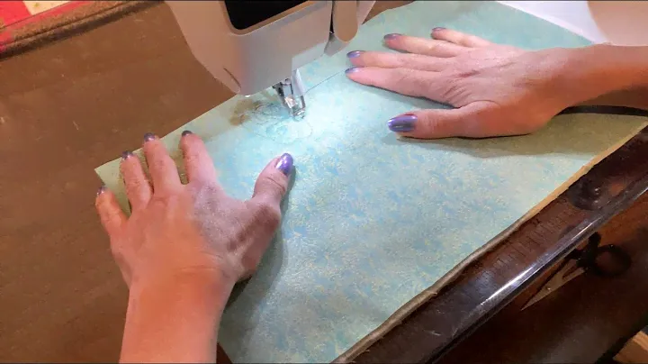 Free motion quilting with PFAFF