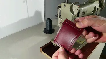 PFAFF 545-H4 industrial walking foot sewing machine demonstration