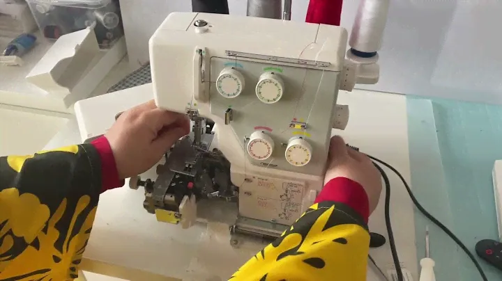 Uvlacenje konca u Overlock Masinu Pfaff 4752